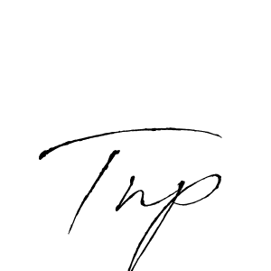 Tnp stylish signature style. Best Handwritten Sign (Antro_Vectra) for my name. Handwritten Signature Collection Ideas for my name Tnp. Tnp signature style 6 images and pictures png