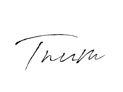 Use a signature maker to create a handwritten signature online. With this signature software, you can design (Antro_Vectra) your own signature for name Tnum. Tnum signature style 6 images and pictures png