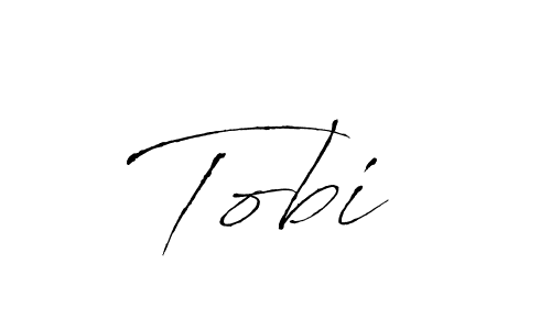 Tobi  stylish signature style. Best Handwritten Sign (Antro_Vectra) for my name. Handwritten Signature Collection Ideas for my name Tobi . Tobi  signature style 6 images and pictures png