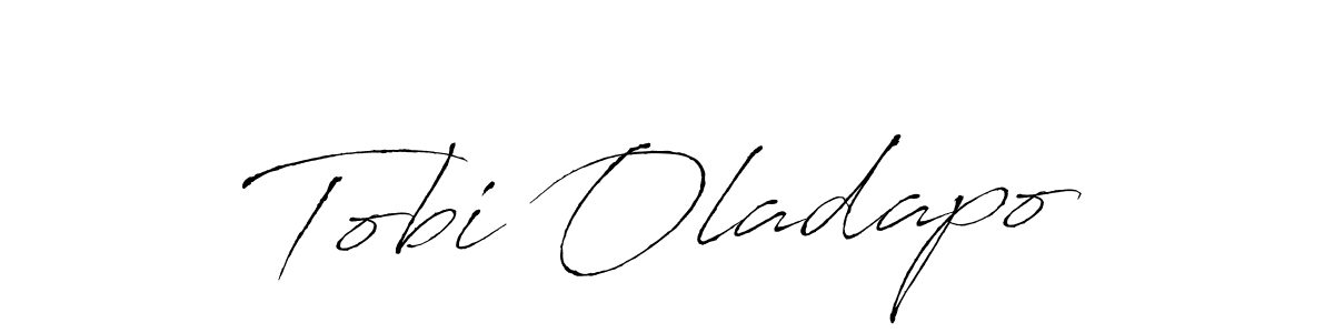 Create a beautiful signature design for name Tobi Oladapo. With this signature (Antro_Vectra) fonts, you can make a handwritten signature for free. Tobi Oladapo signature style 6 images and pictures png