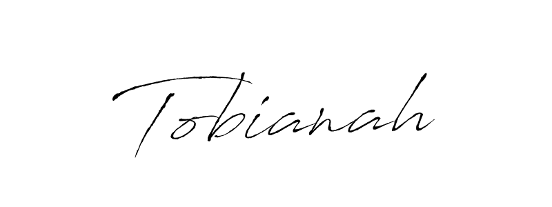 The best way (Antro_Vectra) to make a short signature is to pick only two or three words in your name. The name Tobianah include a total of six letters. For converting this name. Tobianah signature style 6 images and pictures png