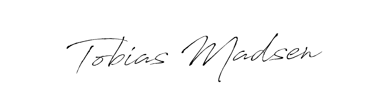 Make a beautiful signature design for name Tobias Madsen. Use this online signature maker to create a handwritten signature for free. Tobias Madsen signature style 6 images and pictures png