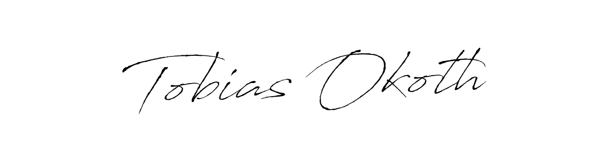 The best way (Antro_Vectra) to make a short signature is to pick only two or three words in your name. The name Tobias Okoth include a total of six letters. For converting this name. Tobias Okoth signature style 6 images and pictures png