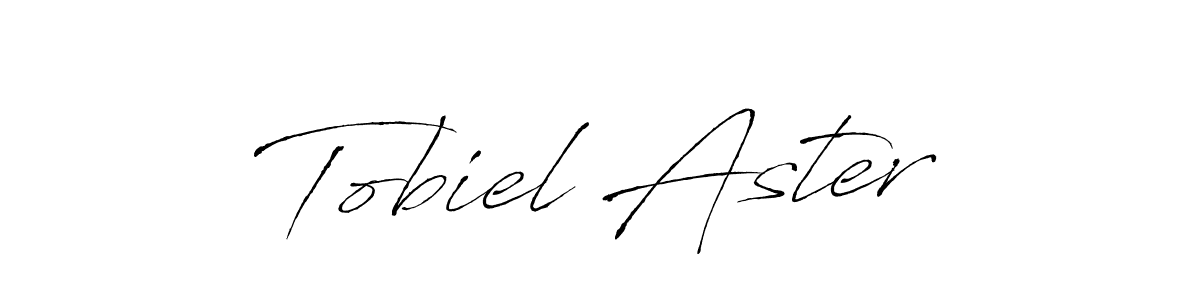 Create a beautiful signature design for name Tobiel Aster. With this signature (Antro_Vectra) fonts, you can make a handwritten signature for free. Tobiel Aster signature style 6 images and pictures png