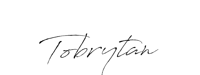 The best way (Antro_Vectra) to make a short signature is to pick only two or three words in your name. The name Tobrytan include a total of six letters. For converting this name. Tobrytan signature style 6 images and pictures png