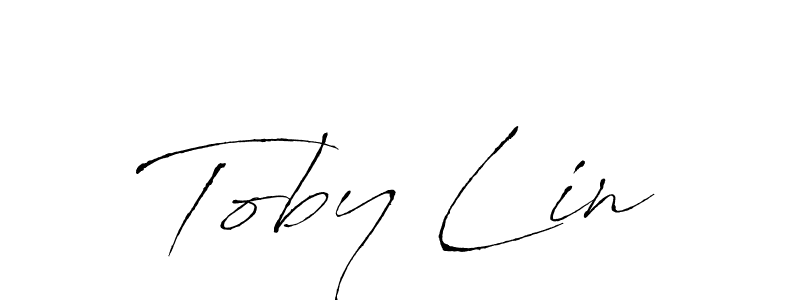 Make a beautiful signature design for name Toby Lin. Use this online signature maker to create a handwritten signature for free. Toby Lin signature style 6 images and pictures png