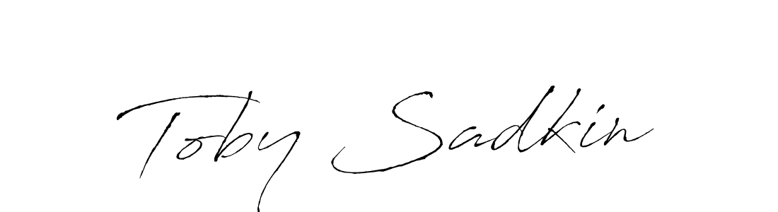 if you are searching for the best signature style for your name Toby Sadkin. so please give up your signature search. here we have designed multiple signature styles  using Antro_Vectra. Toby Sadkin signature style 6 images and pictures png