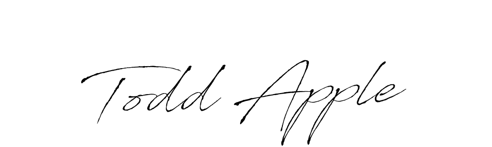 Similarly Antro_Vectra is the best handwritten signature design. Signature creator online .You can use it as an online autograph creator for name Todd Apple. Todd Apple signature style 6 images and pictures png