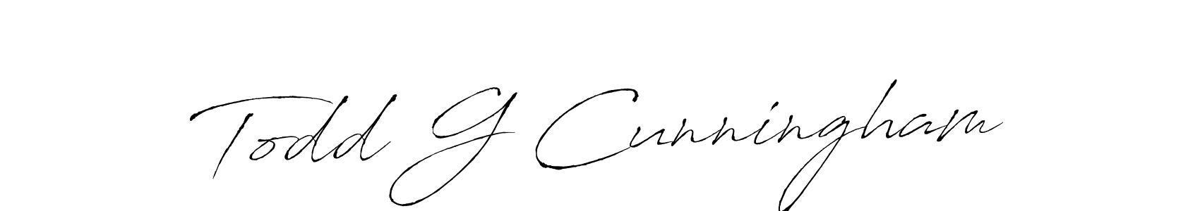 Similarly Antro_Vectra is the best handwritten signature design. Signature creator online .You can use it as an online autograph creator for name Todd G Cunningham. Todd G Cunningham signature style 6 images and pictures png