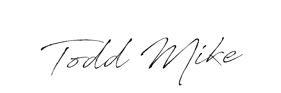 Create a beautiful signature design for name Todd Mike. With this signature (Antro_Vectra) fonts, you can make a handwritten signature for free. Todd Mike signature style 6 images and pictures png