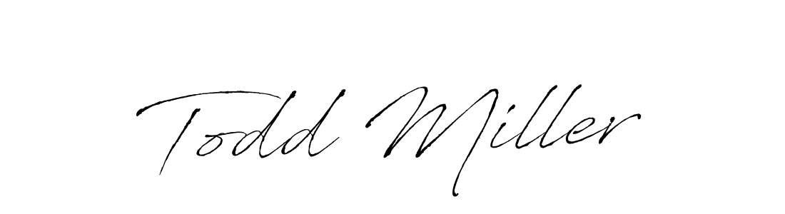 How to make Todd Miller name signature. Use Antro_Vectra style for creating short signs online. This is the latest handwritten sign. Todd Miller signature style 6 images and pictures png