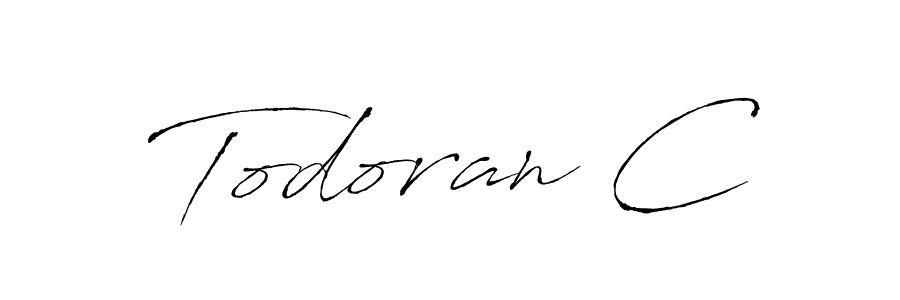 How to Draw Todoran C signature style? Antro_Vectra is a latest design signature styles for name Todoran C. Todoran C signature style 6 images and pictures png