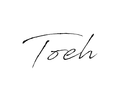 The best way (Antro_Vectra) to make a short signature is to pick only two or three words in your name. The name Toeh include a total of six letters. For converting this name. Toeh signature style 6 images and pictures png