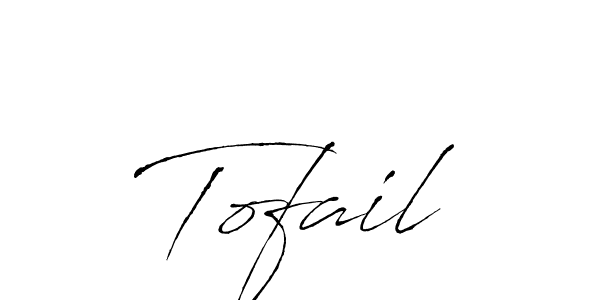 How to make Tofail signature? Antro_Vectra is a professional autograph style. Create handwritten signature for Tofail name. Tofail signature style 6 images and pictures png