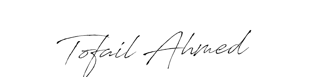 Design your own signature with our free online signature maker. With this signature software, you can create a handwritten (Antro_Vectra) signature for name Tofail Ahmed. Tofail Ahmed signature style 6 images and pictures png