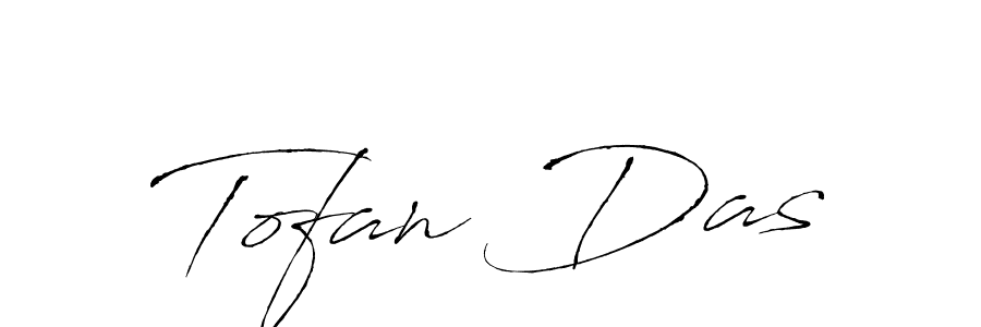You should practise on your own different ways (Antro_Vectra) to write your name (Tofan Das) in signature. don't let someone else do it for you. Tofan Das signature style 6 images and pictures png