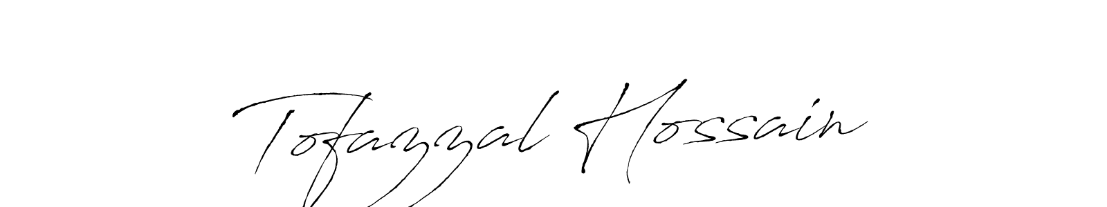 Tofazzal Hossain stylish signature style. Best Handwritten Sign (Antro_Vectra) for my name. Handwritten Signature Collection Ideas for my name Tofazzal Hossain. Tofazzal Hossain signature style 6 images and pictures png