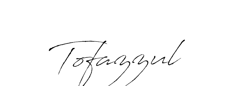 Create a beautiful signature design for name Tofazzul. With this signature (Antro_Vectra) fonts, you can make a handwritten signature for free. Tofazzul signature style 6 images and pictures png