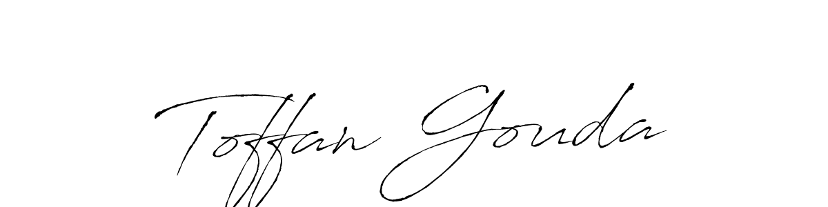 Use a signature maker to create a handwritten signature online. With this signature software, you can design (Antro_Vectra) your own signature for name Toffan Gouda. Toffan Gouda signature style 6 images and pictures png