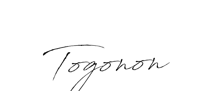 How to Draw Togonon signature style? Antro_Vectra is a latest design signature styles for name Togonon. Togonon signature style 6 images and pictures png