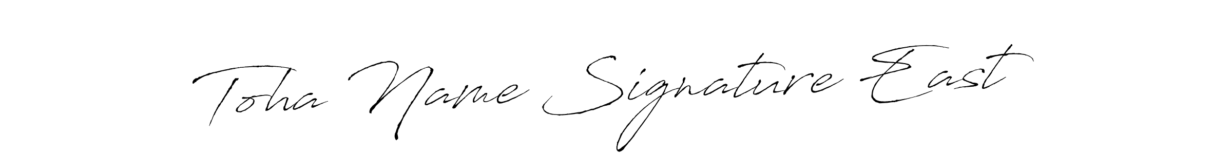 Here are the top 10 professional signature styles for the name Toha Name Signature East. These are the best autograph styles you can use for your name. Toha Name Signature East signature style 6 images and pictures png
