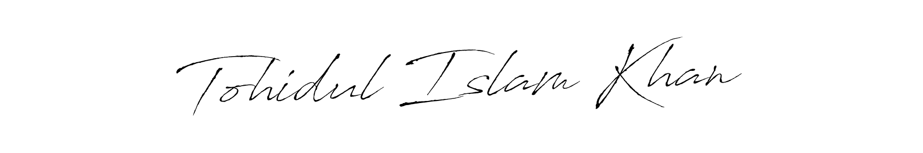 You can use this online signature creator to create a handwritten signature for the name Tohidul Islam Khan. This is the best online autograph maker. Tohidul Islam Khan signature style 6 images and pictures png