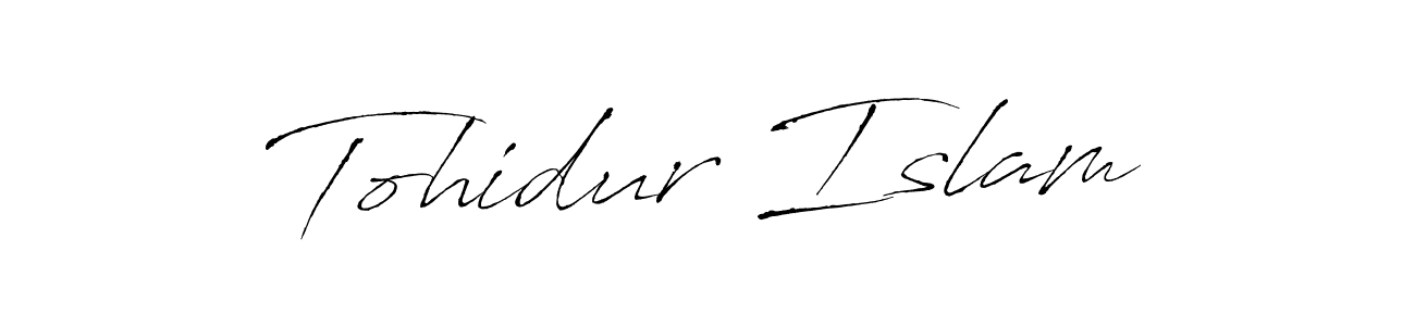 Use a signature maker to create a handwritten signature online. With this signature software, you can design (Antro_Vectra) your own signature for name Tohidur Islam. Tohidur Islam signature style 6 images and pictures png