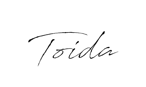 How to make Toida signature? Antro_Vectra is a professional autograph style. Create handwritten signature for Toida name. Toida signature style 6 images and pictures png