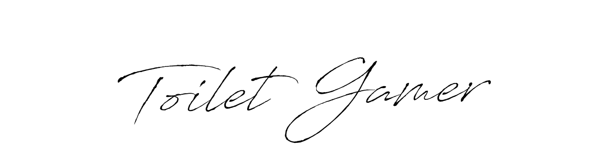 It looks lik you need a new signature style for name Toilet Gamer. Design unique handwritten (Antro_Vectra) signature with our free signature maker in just a few clicks. Toilet Gamer signature style 6 images and pictures png