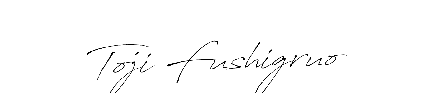 Use a signature maker to create a handwritten signature online. With this signature software, you can design (Antro_Vectra) your own signature for name Toji Fushigruo. Toji Fushigruo signature style 6 images and pictures png