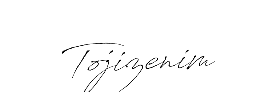 Design your own signature with our free online signature maker. With this signature software, you can create a handwritten (Antro_Vectra) signature for name Tojizenim. Tojizenim signature style 6 images and pictures png
