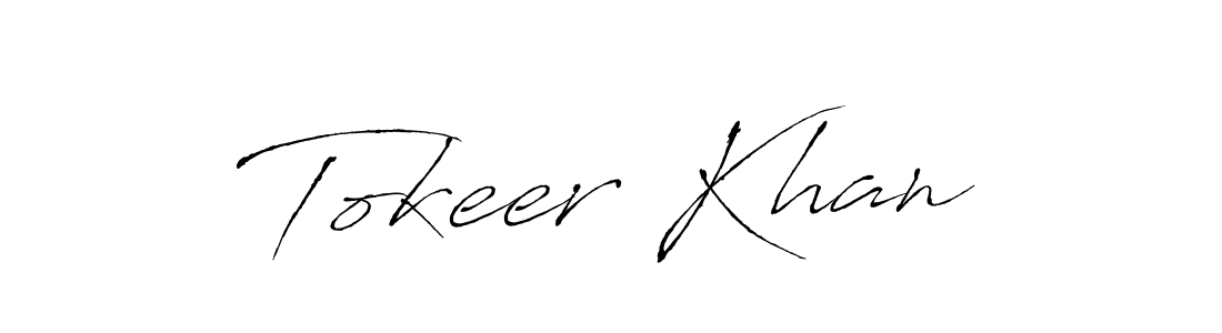 You can use this online signature creator to create a handwritten signature for the name Tokeer Khan. This is the best online autograph maker. Tokeer Khan signature style 6 images and pictures png