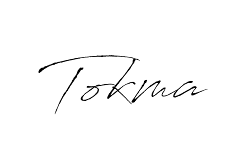 You should practise on your own different ways (Antro_Vectra) to write your name (Tokma) in signature. don't let someone else do it for you. Tokma signature style 6 images and pictures png