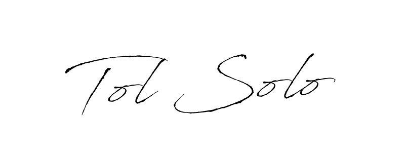 Make a beautiful signature design for name Tol Solo. Use this online signature maker to create a handwritten signature for free. Tol Solo signature style 6 images and pictures png