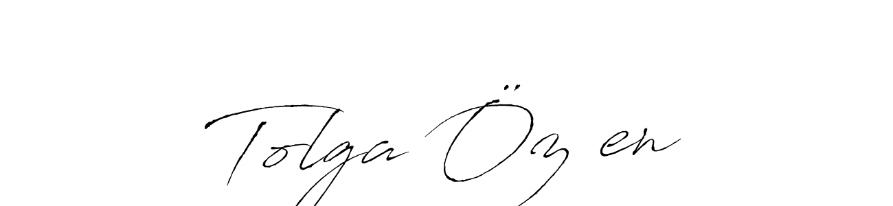 Create a beautiful signature design for name Tolga Özşen. With this signature (Antro_Vectra) fonts, you can make a handwritten signature for free. Tolga Özşen signature style 6 images and pictures png