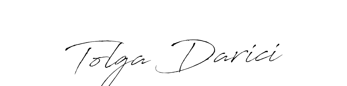 Make a beautiful signature design for name Tolga Darici. With this signature (Antro_Vectra) style, you can create a handwritten signature for free. Tolga Darici signature style 6 images and pictures png