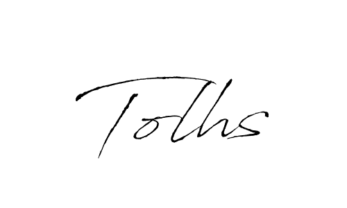 You can use this online signature creator to create a handwritten signature for the name Tolhs. This is the best online autograph maker. Tolhs signature style 6 images and pictures png