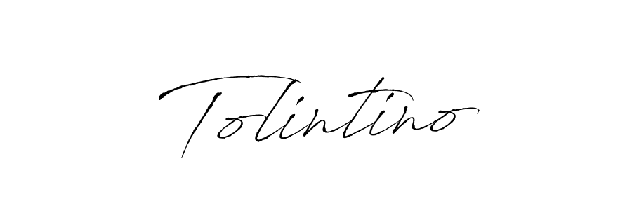 Tolintino stylish signature style. Best Handwritten Sign (Antro_Vectra) for my name. Handwritten Signature Collection Ideas for my name Tolintino. Tolintino signature style 6 images and pictures png