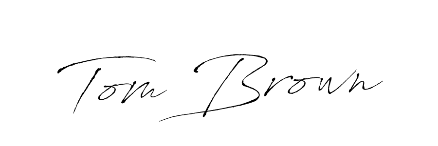 Also we have Tom Brown name is the best signature style. Create professional handwritten signature collection using Antro_Vectra autograph style. Tom Brown signature style 6 images and pictures png