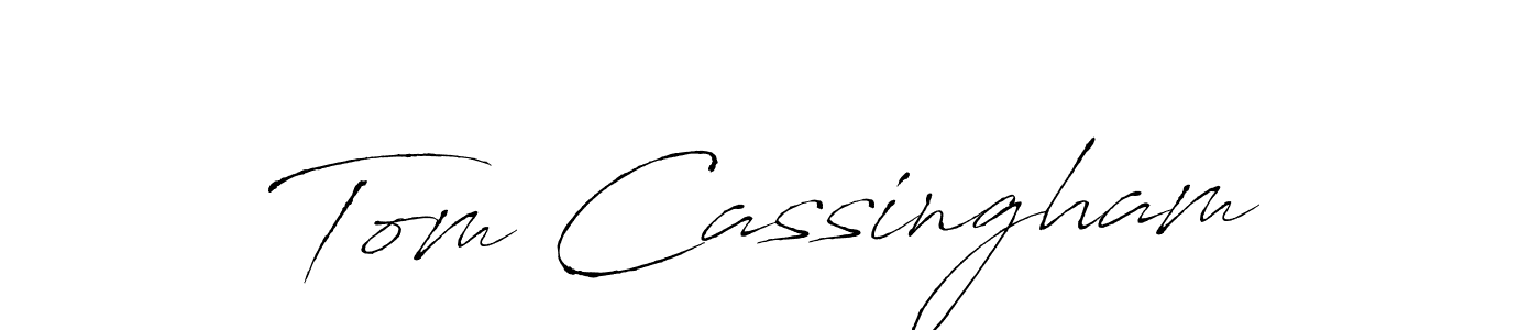 The best way (Antro_Vectra) to make a short signature is to pick only two or three words in your name. The name Tom Cassingham include a total of six letters. For converting this name. Tom Cassingham signature style 6 images and pictures png