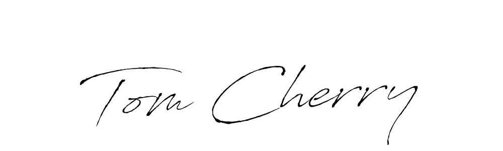 Antro_Vectra is a professional signature style that is perfect for those who want to add a touch of class to their signature. It is also a great choice for those who want to make their signature more unique. Get Tom Cherry name to fancy signature for free. Tom Cherry signature style 6 images and pictures png