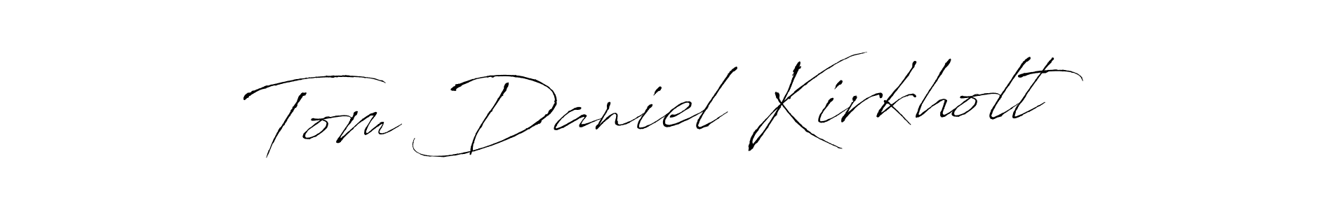 Make a beautiful signature design for name Tom Daniel Kirkholt. Use this online signature maker to create a handwritten signature for free. Tom Daniel Kirkholt signature style 6 images and pictures png
