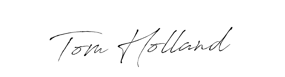 Create a beautiful signature design for name Tom Holland. With this signature (Antro_Vectra) fonts, you can make a handwritten signature for free. Tom Holland signature style 6 images and pictures png