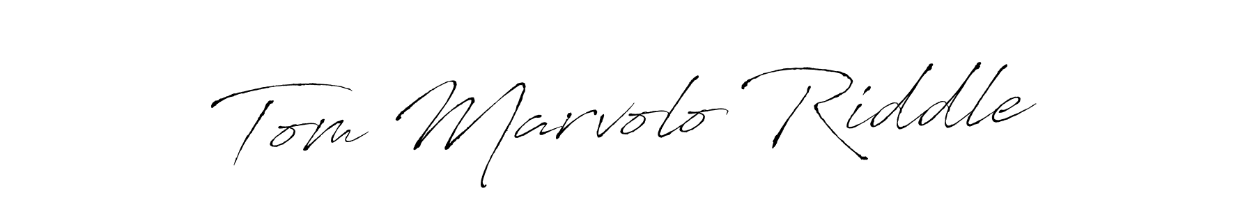 Design your own signature with our free online signature maker. With this signature software, you can create a handwritten (Antro_Vectra) signature for name Tom Marvolo Riddle. Tom Marvolo Riddle signature style 6 images and pictures png