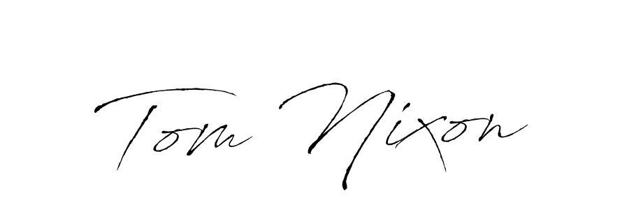 Design your own signature with our free online signature maker. With this signature software, you can create a handwritten (Antro_Vectra) signature for name Tom Nixon. Tom Nixon signature style 6 images and pictures png