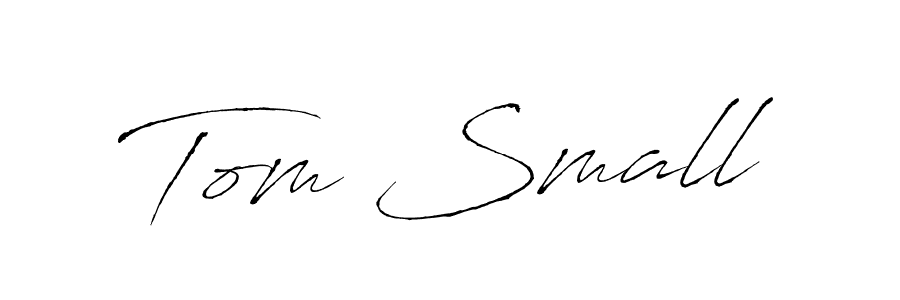 Create a beautiful signature design for name Tom Small. With this signature (Antro_Vectra) fonts, you can make a handwritten signature for free. Tom Small signature style 6 images and pictures png