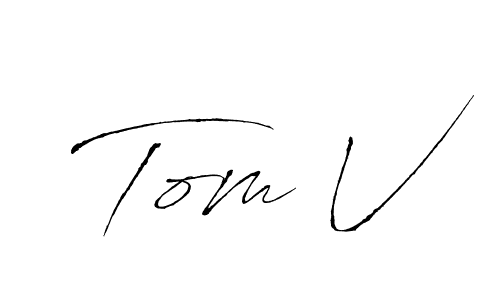 Make a beautiful signature design for name Tom V. Use this online signature maker to create a handwritten signature for free. Tom V signature style 6 images and pictures png