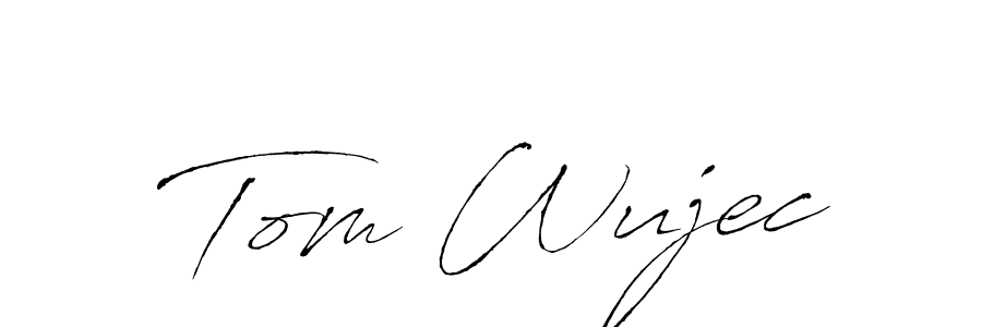 Make a beautiful signature design for name Tom Wujec. With this signature (Antro_Vectra) style, you can create a handwritten signature for free. Tom Wujec signature style 6 images and pictures png
