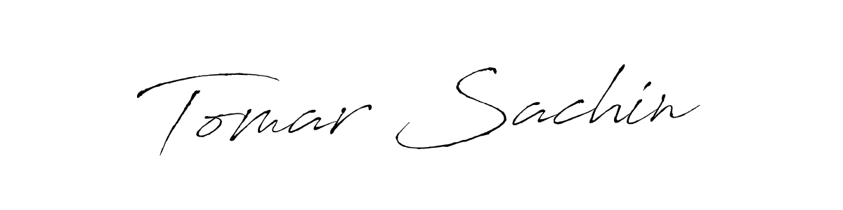 You should practise on your own different ways (Antro_Vectra) to write your name (Tomar Sachin) in signature. don't let someone else do it for you. Tomar Sachin signature style 6 images and pictures png