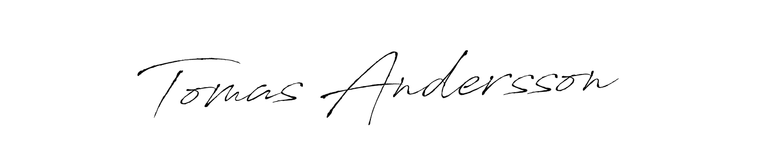 How to make Tomas Andersson name signature. Use Antro_Vectra style for creating short signs online. This is the latest handwritten sign. Tomas Andersson signature style 6 images and pictures png